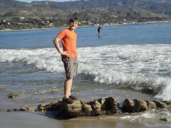 Spencer at Point Dume